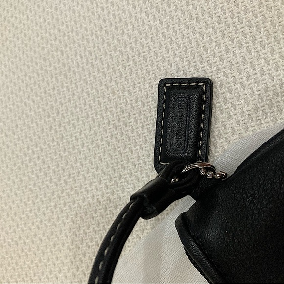 Coach Black Leather Wristlet - Picture 3 of 4